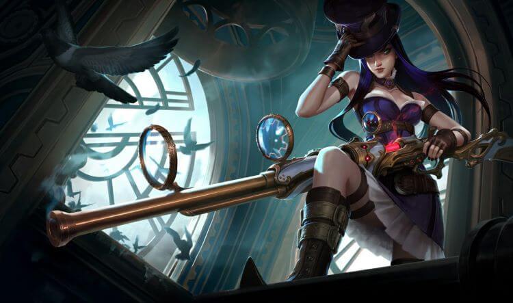 Caitlyn 03 - League of Legends'da 1v1 Maçların En İyi Heroları