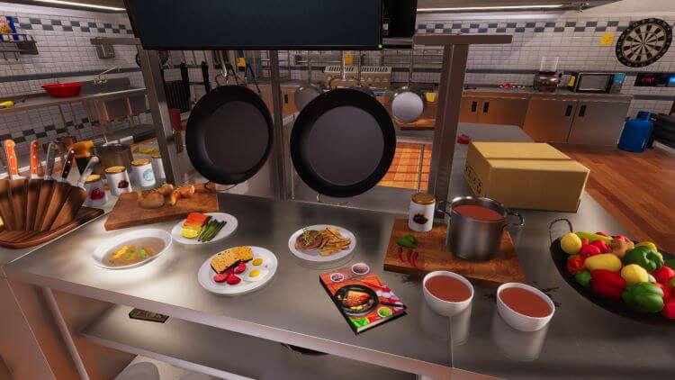 Cooking Simulator - Sinirleri Yumuşacık Yapan Oyun Listesi